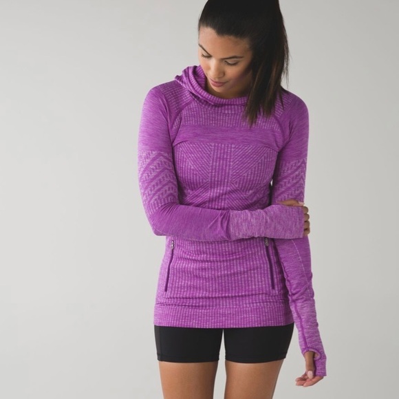 lululemon athletica Tops - Lululemon Rest Less Hoodie
Heathered Tender Violet